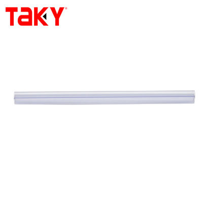 Superklare Farbe 6-12MM Umweltverträglich Co-extrudierte PVC-Duschtürdichtung für Glastüren