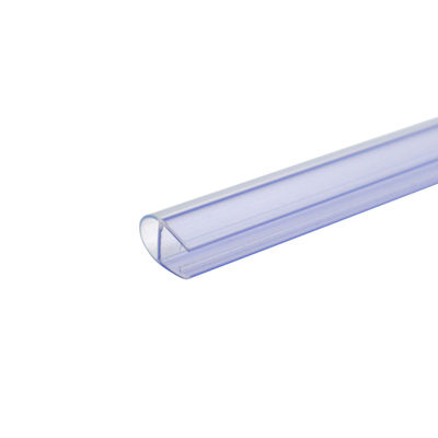 Durchsichtiger H-Extrusions-Duschverschluss für die Verdichtung weicher PVC-Türen in Badzimmern