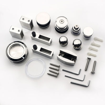 Quadratische Erscheinung Glasschiebetürbefestigungen für Trader Glass Door Hardware