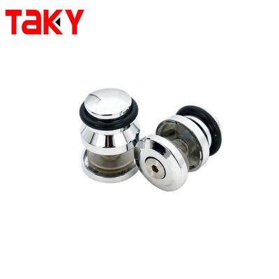 Quadratische Erscheinung Glasschiebetürbefestigungen für Trader Glass Door Hardware