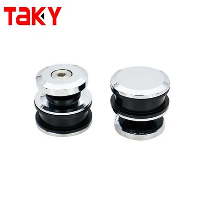 Quadratische Erscheinung Glasschiebetürbefestigungen für Trader Glass Door Hardware