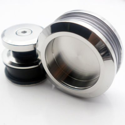 10-12 mm dickes sicheres Glas Doppeltür Schiebetür für Büro Duschzimmerzubehör