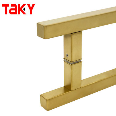 Satinstahl TK-H003 Haupttürgriffe Langer goldener Türzugriff