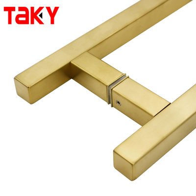 Satinstahl TK-H003 Haupttürgriffe Langer goldener Türzugriff