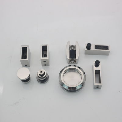 6ft Doppeltür-Kit mit moderner Schiebetür und robusten SS304 Hardware-Fitting