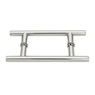 16" schwerer H-Form Schiebetürgriff für doppelseitige Chrom-Push-Zugtüren