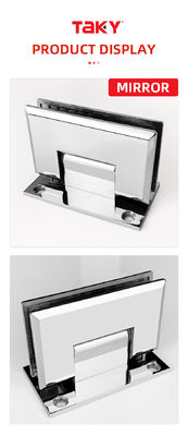 90 Grad Wand bis Glas Duschschirm Modernes Design mit Drehscharnieren
