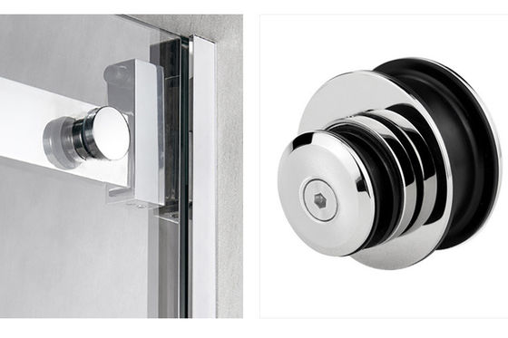 Handdusche Rückstrahl Top Dusche PSS Finish Schiebetür Hardware Set für Duschzimmer
