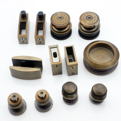 304 Edelstahl Glas Hardware für moderne Scheune Tür Dusche Rahmenlos Design Stil