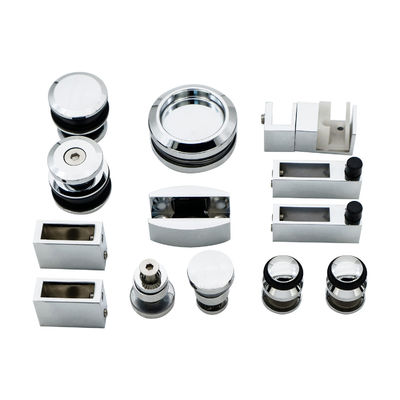 Schlankes und stilvolles Glastür-Hardware-Kit für modernes Badschiebesystem