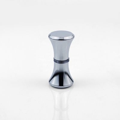 Bad Dusche Schiebetür Griff Silber Glas Tür Doppelloch Knopf im Design