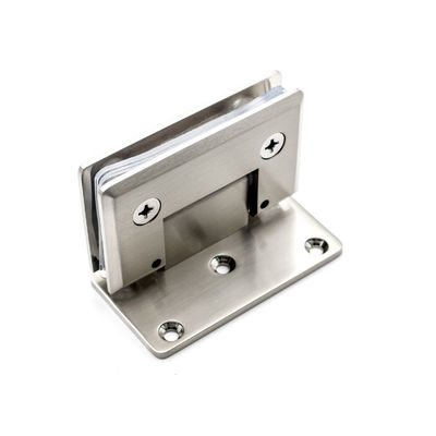 Badezimmer Edelstahl-Glas-Tür-Clip Scharnier für 5-8mm Festglas im Duschraum