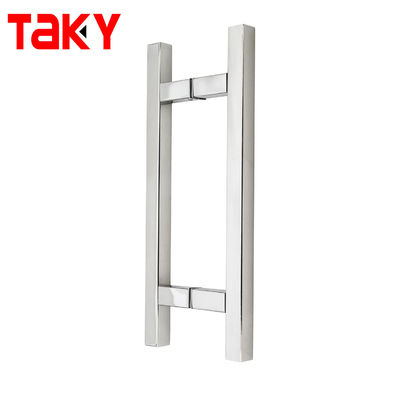 Chinese Design Style CP Finish Handels H-Griff für Rahmenlose Schiebe Dusche Glas Tür ziehen Griffe