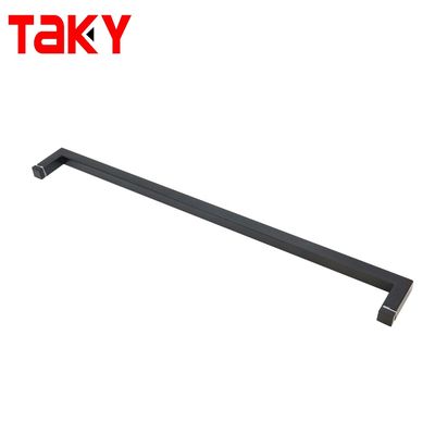 8-12mm Türdicke Edelstahl Quadrat Duschtür Griff mit Griff
