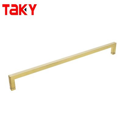 1.0mm Dicke Quadrat Glasziehgriff für Duschtür SS304 Korrosionsbeständig