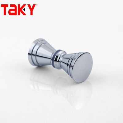 Moderne Badezimmer-Hardware Messing Ziehen Glas Türgriff und Knopf mit individuellem Design