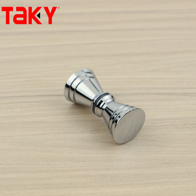 Moderne Badezimmer-Hardware Messing Ziehen Glas Türgriff und Knopf mit individuellem Design