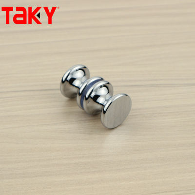 Customized Tür Glas Dusche Spülen Rund Türknopf Doppelseitiges Badezimmer Dusche Türgriff