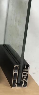 Andere Tray-Materialien Aluminium U-Form-Kanal für Glasgeländer und Balkon-Schutzgeländer