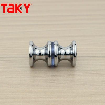 Customized Tür Glas Dusche Spülen Rund Türknopf Doppelseitiges Badezimmer Dusche Türgriff