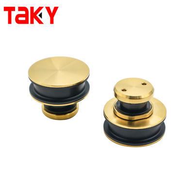 Modernes Design Doppelrohrbar Rahmenlos Ss304 8-12mm Duschschiebetür