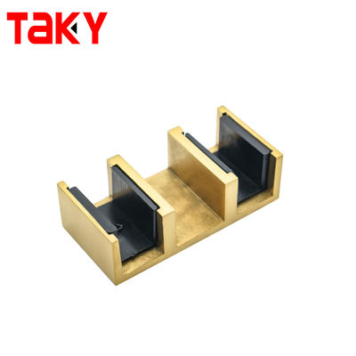 Modernes Design Doppelrohrbar Rahmenlos Ss304 8-12mm Duschschiebetür