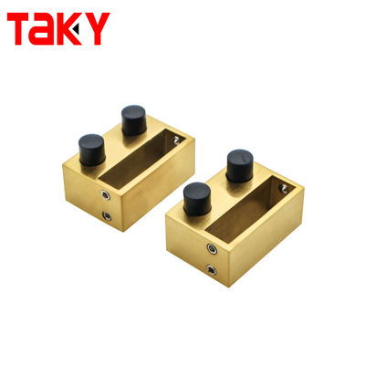 Modernes Design Doppelrohrbar Rahmenlos Ss304 8-12mm Duschschiebetür