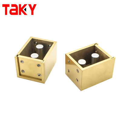 Modernes Design Doppelrohrbar Rahmenlos Ss304 8-12mm Duschschiebetür
