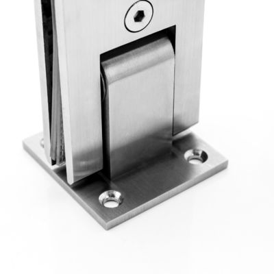 12 mm Glasduschscharnier aus Edelstahl für moderne Bäder