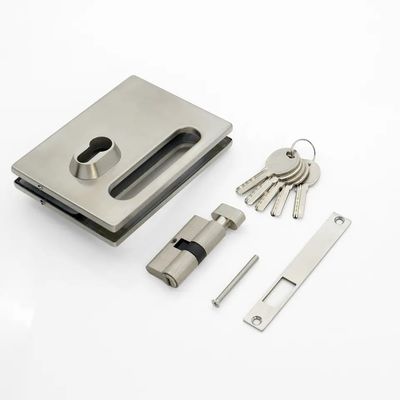 Satin/Polnische Oberfläche Klappglasschiebetür für Büroglas-Trennwandhardware