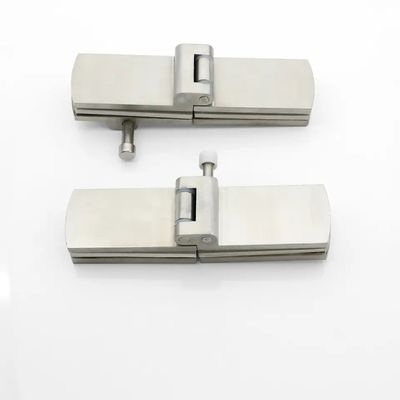 Satin/Polnische Oberfläche Klappglasschiebetür für Büroglas-Trennwandhardware