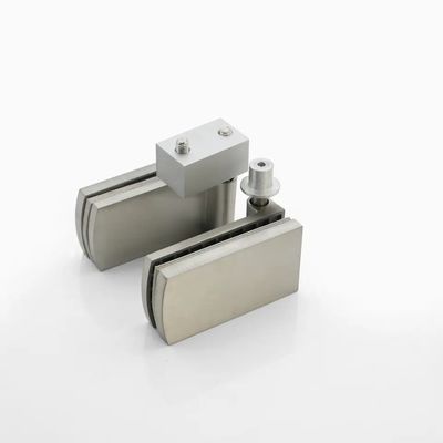 Satin/Polnische Oberfläche Klappglasschiebetür für Büroglas-Trennwandhardware