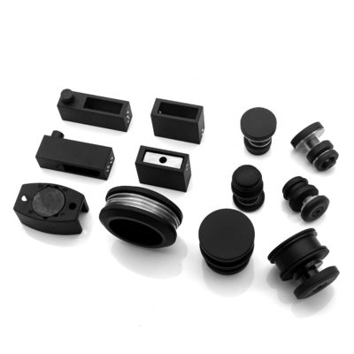 Edelstahl-Duschschiebetür-Set, Hardware-Set für Badezimmer-Duschtür, Hardware-Set