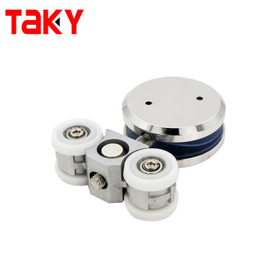Rundes Tray-Form Glas hängende Tür Roller für 8-12 Dicke sichere hängende Duschtür
