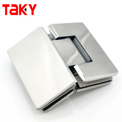 Moderner Design-Stil 135 Grad Glas Scharnier für Wand zu Glas Dusche Matt Schwarz Finish