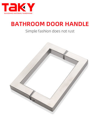 Quadratischer Spiegel aus Edelstahl Gleitglas Türgriff USA's sehr zu empfehlen