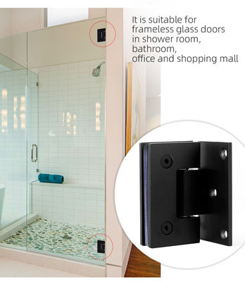 8-12 mm gehärtetes Glas Duschtürgehänge aus massivem Messing für Hotelbadezimmer
