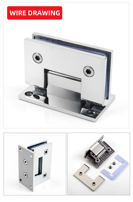 Glashinge PSS/SSS/MB Veredelung 90 Grad Massivbraz für Duschzimmer Tür