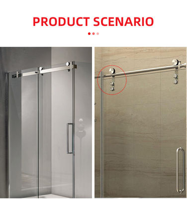 60 kg Lastträger Glasschiebetür für 8-10 mm Glas-PSS/SSS-Hardware