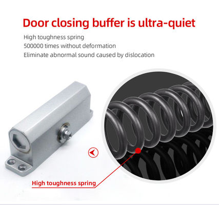 Hochleistungs-Hydraulik-Türschließer aus Aluminium, 60 kg, einstellbare Geschwindigkeit