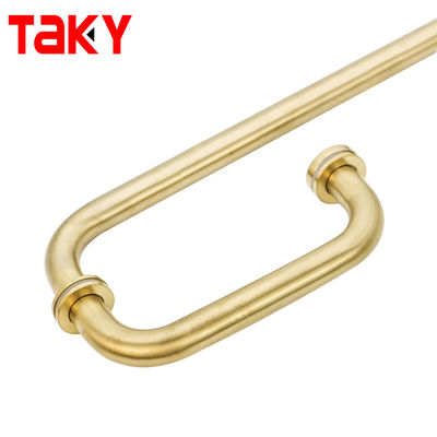 Customization Aluminium Stainless Steel Hardware Pull Handles Duschbildschirm Glas Türgriff