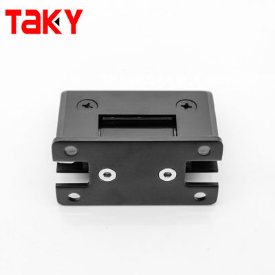 China Großhandel Matte Schwarz 90 Grad Wand zu Glas 10 mm Dusche Glas Tür Scharnier