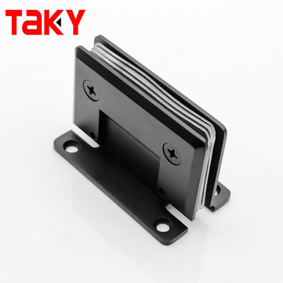 China Großhandel Matte Schwarz 90 Grad Wand zu Glas 10 mm Dusche Glas Tür Scharnier
