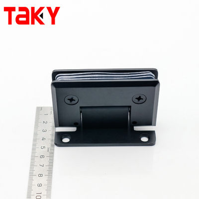 China Großhandel Matte Schwarz 90 Grad Wand zu Glas 10 mm Dusche Glas Tür Scharnier