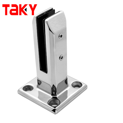 8-12mm Edelstahl-Glasgeländerklemme zum Aufschrauben
