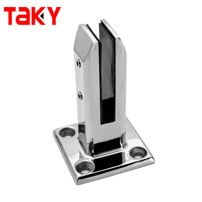 8-12mm Edelstahl-Glasgeländerklemme zum Aufschrauben