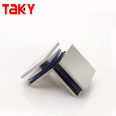 304 Edelstahl 90 Grad Rahmenlose Glas Eckklemme