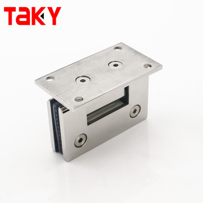 Schaufelfreies Duschscharnier für 8-12 mm Glas 90 Grad Wandmontage