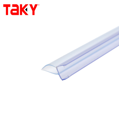 Durchsichtiges PVC-Duschtürdichtband 10 mm wasserdicht