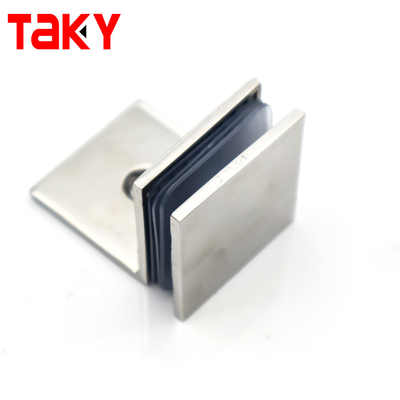 316 Edelstahl Rahmenlose Glaseckklemme für 8-12mm Duschabtrennungen
